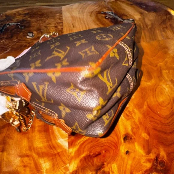 Louis vuitton amazon mini crossbody bag repurposed vintage - Picture 9 of 16